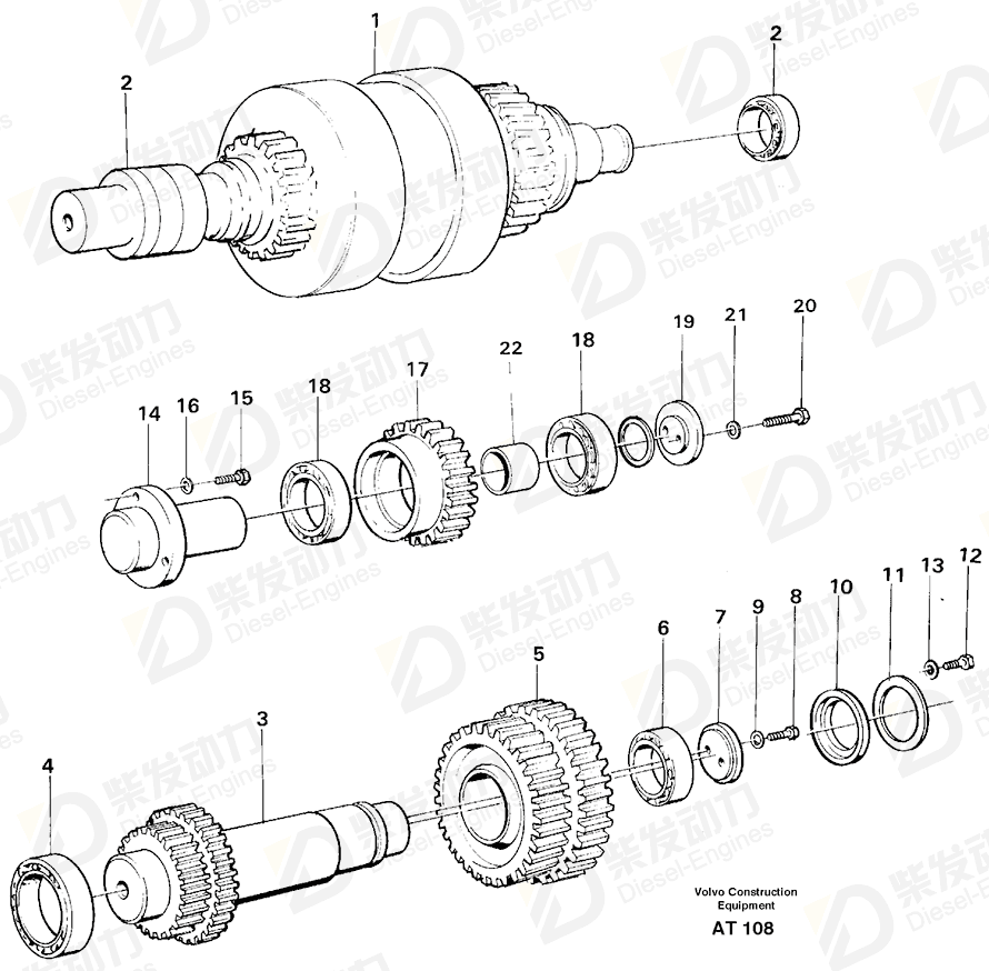 VOLVO Shim 4718025 Drawing