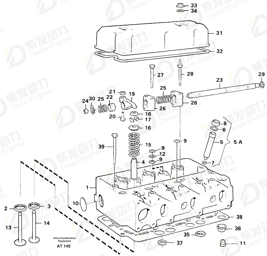 VOLVO Flange nut 471513 Drawing