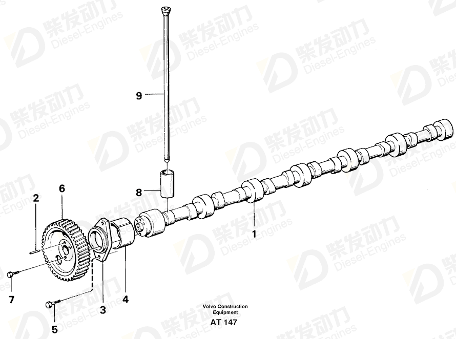 VOLVO Screw 471509 Drawing