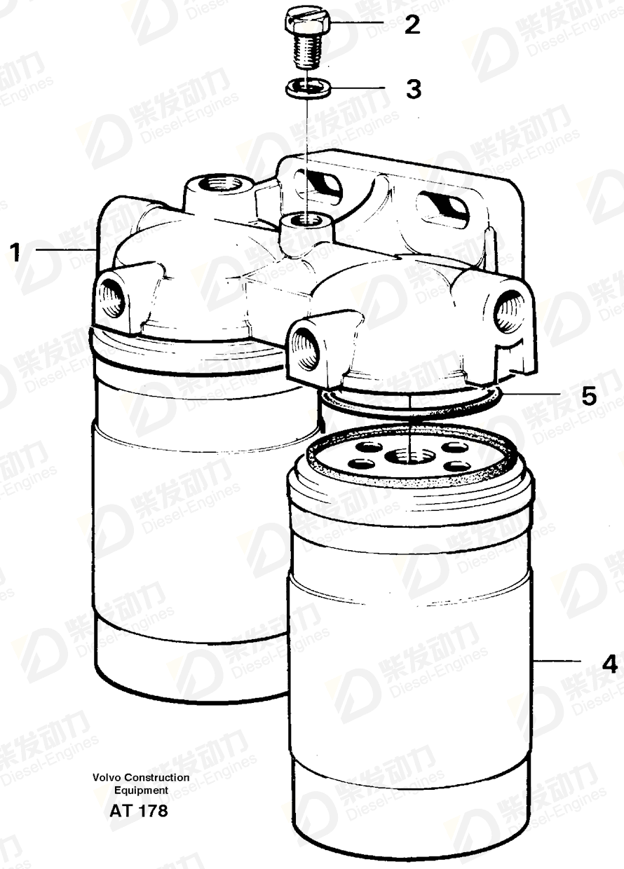 VOLVO Gasket 6638088 Drawing
