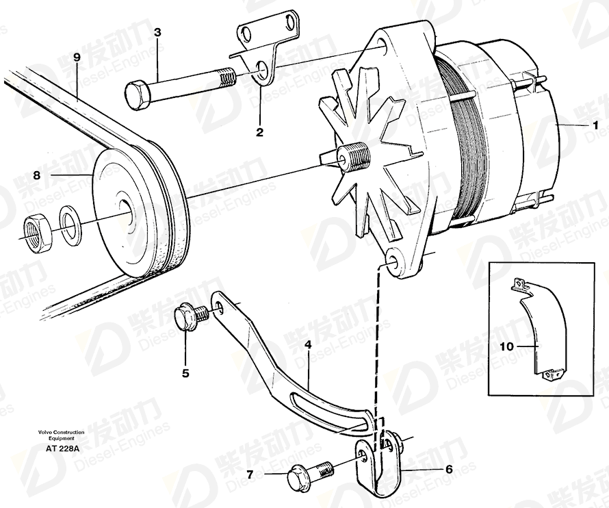 VOLVO Anchorage 11030624 Drawing