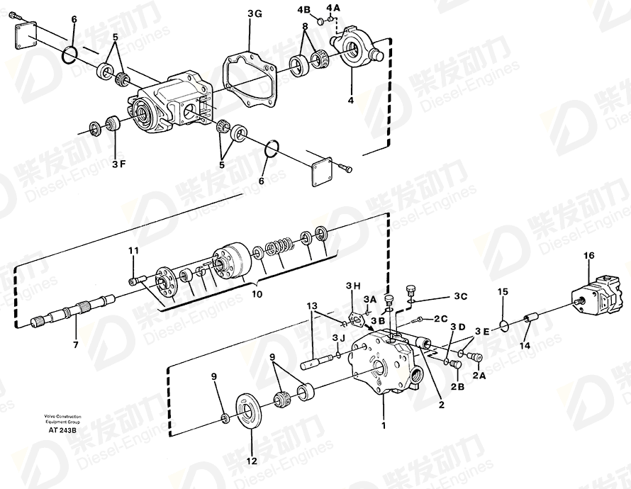 VOLVO Pin 11704415 Drawing