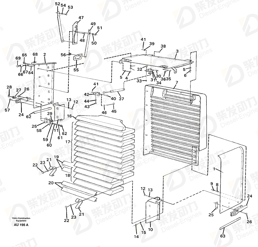 VOLVO Lock nut 963106 Drawing