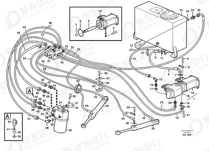 VOLVO Nipple 4881441 Drawing