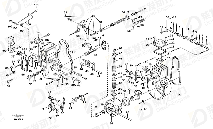 VOLVO Washer 862427 Drawing