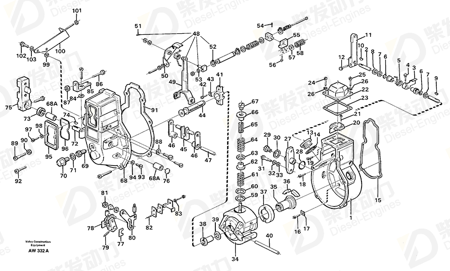 VOLVO Screw 847452 Drawing