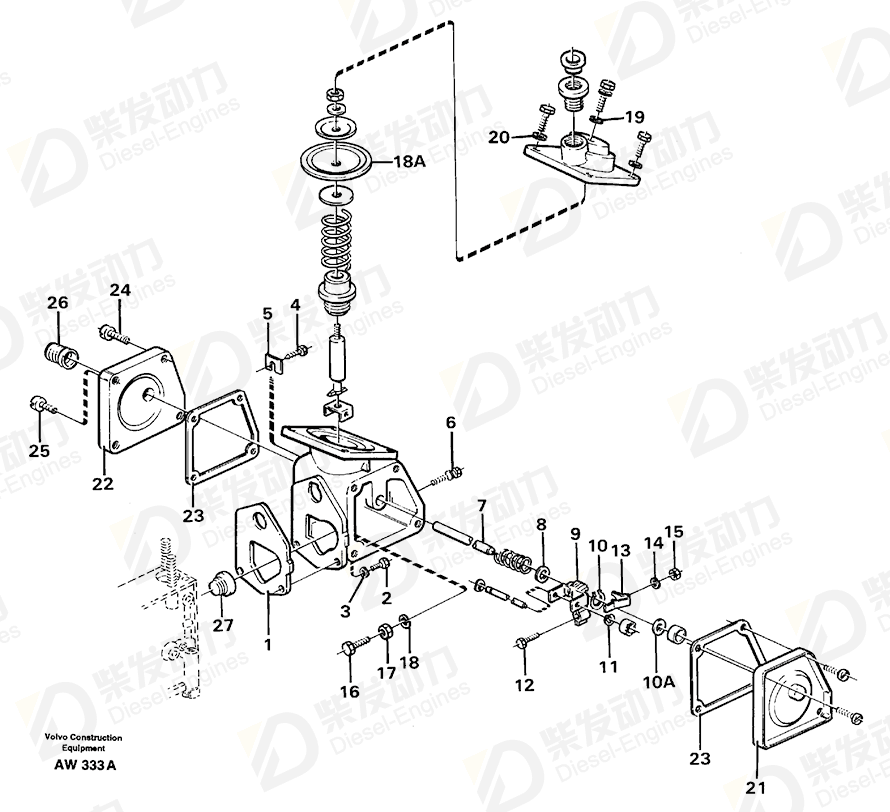 VOLVO Screw 863823 Drawing