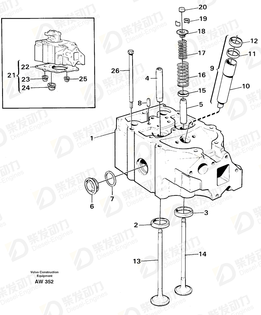 VOLVO Gasket 470837 Drawing