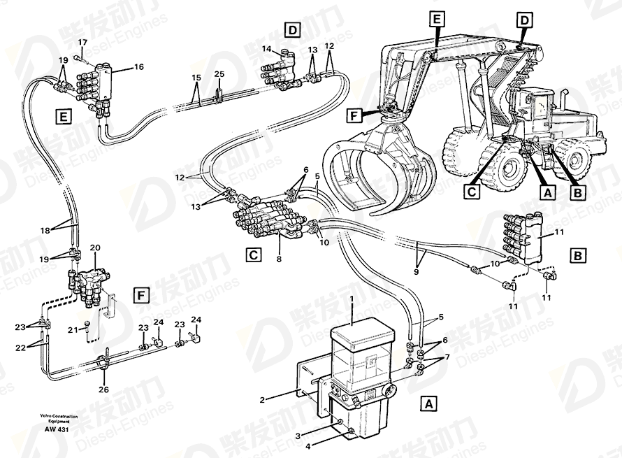 VOLVO Connector 11177717 Drawing
