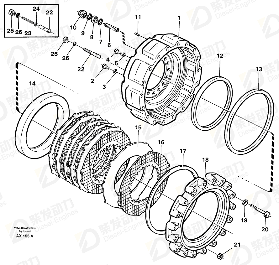 VOLVO Disc 11997446 Drawing