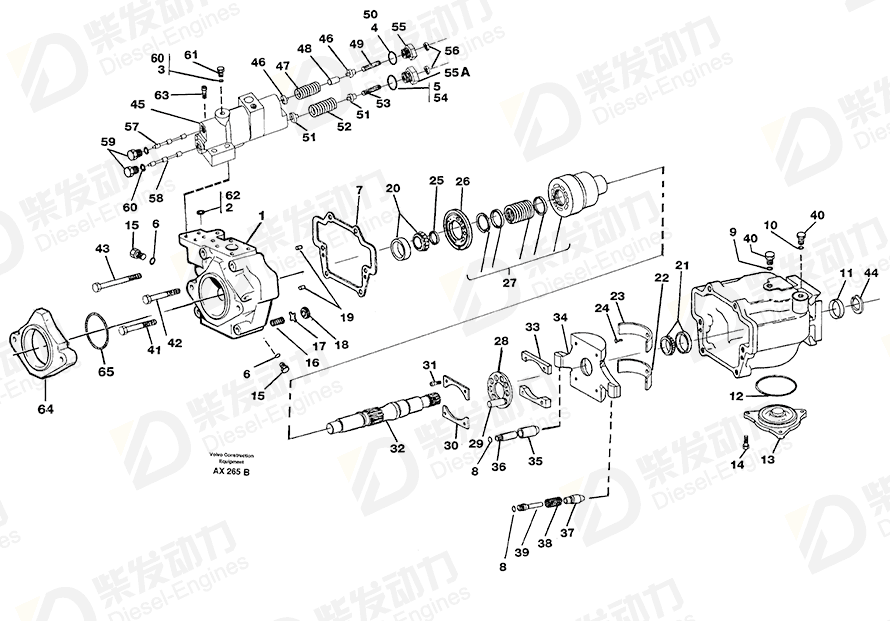 VOLVO O-ring 11998501 Drawing