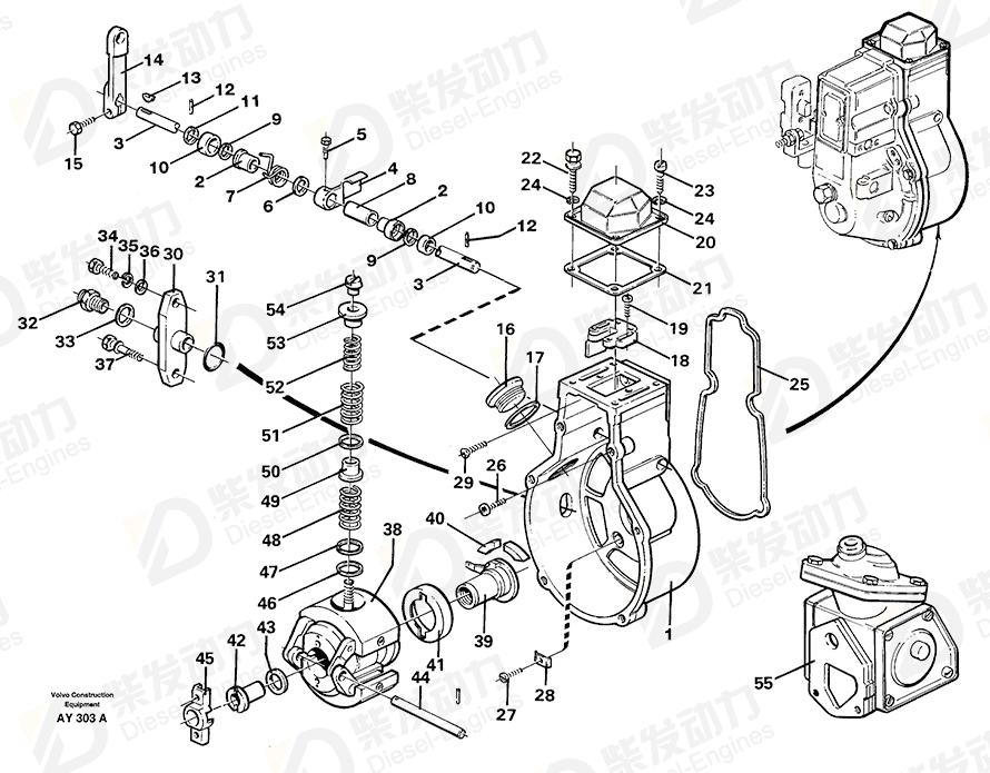 VOLVO Washer 233816 Drawing