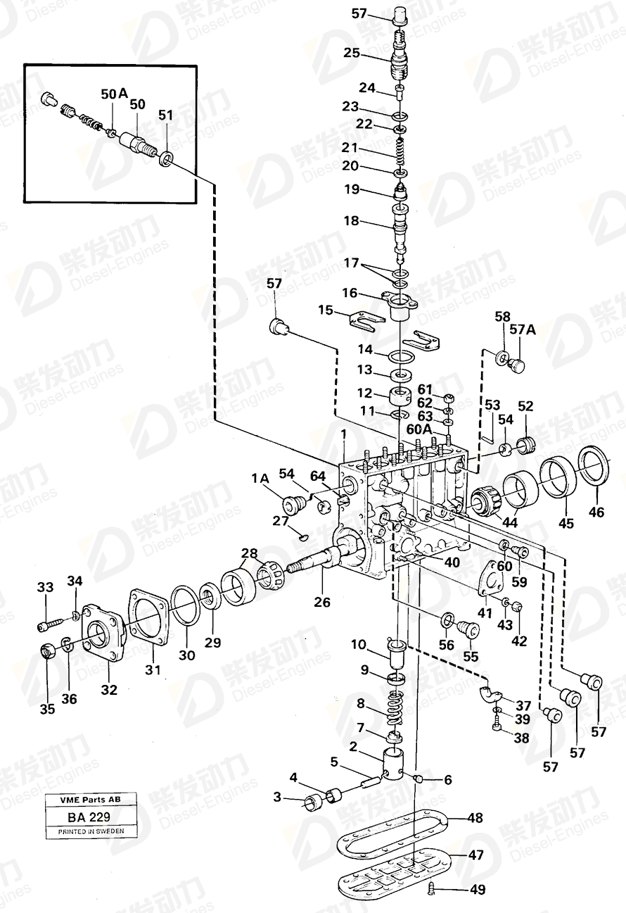 VOLVO O-ring 846937 Drawing