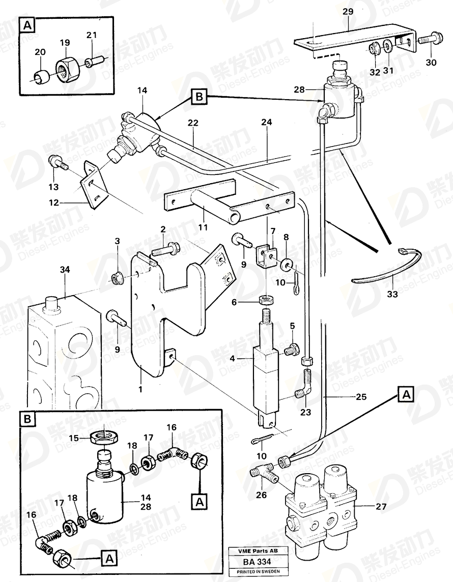 VOLVO Anchorage 11053519 Drawing