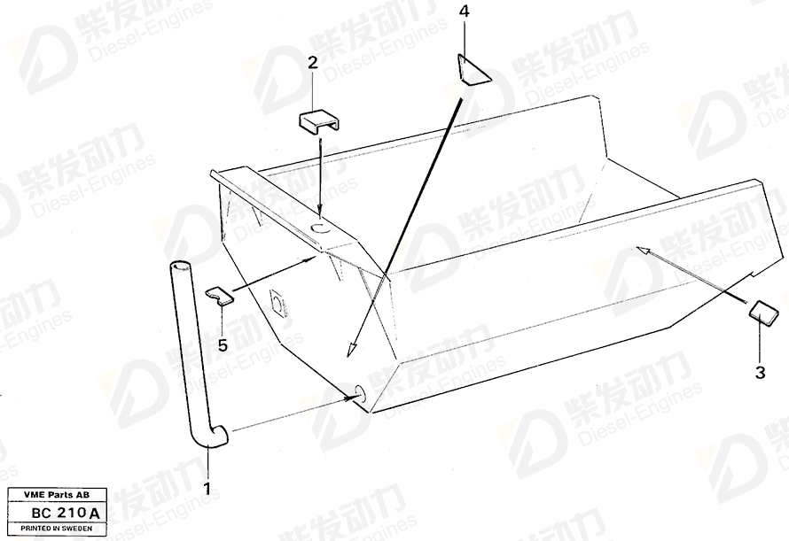 VOLVO Member 11054900 Drawing