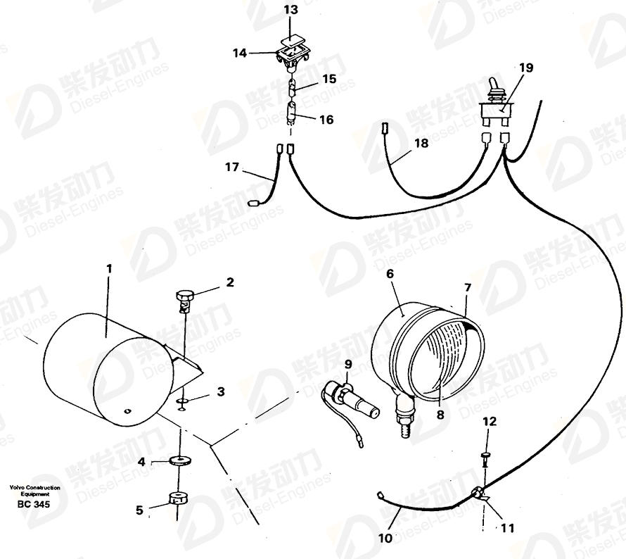 VOLVO Wire harness 11122012 Drawing