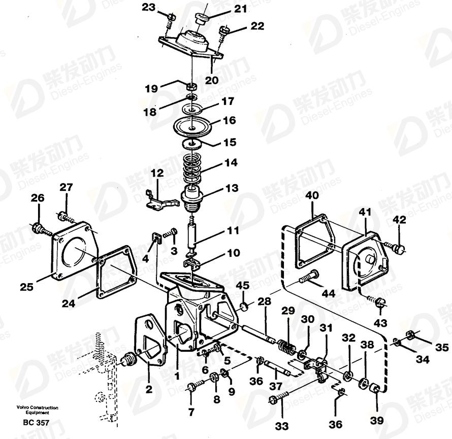 VOLVO Smoke limiter 11999920 Drawing