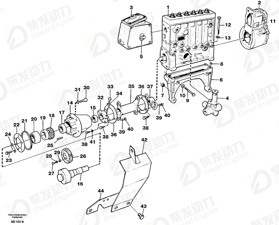 VOLVO Plate 11031088 Drawing