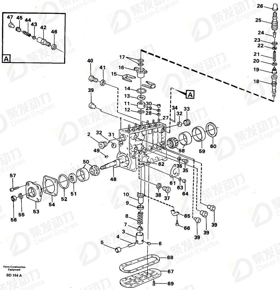 VOLVO Stud 11998362 Drawing