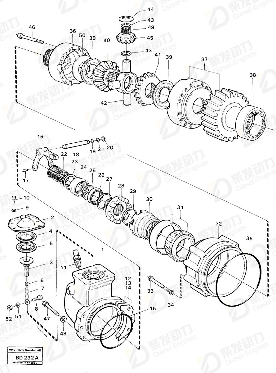 VOLVO Compression spring 4720245 Drawing