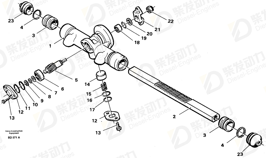 VOLVO Gear 6211283 Drawing