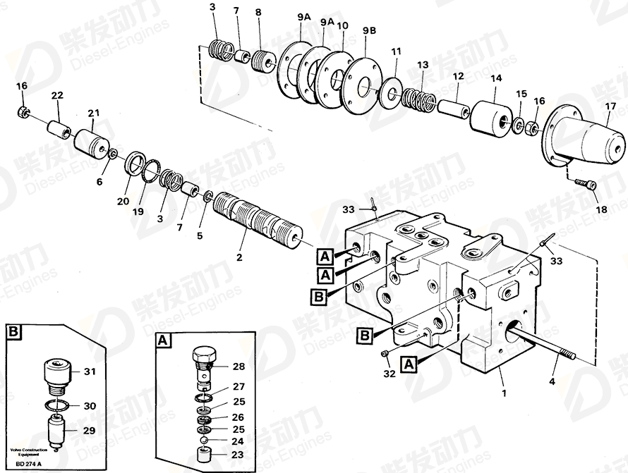 VOLVO Back-up ring 13962535 Drawing