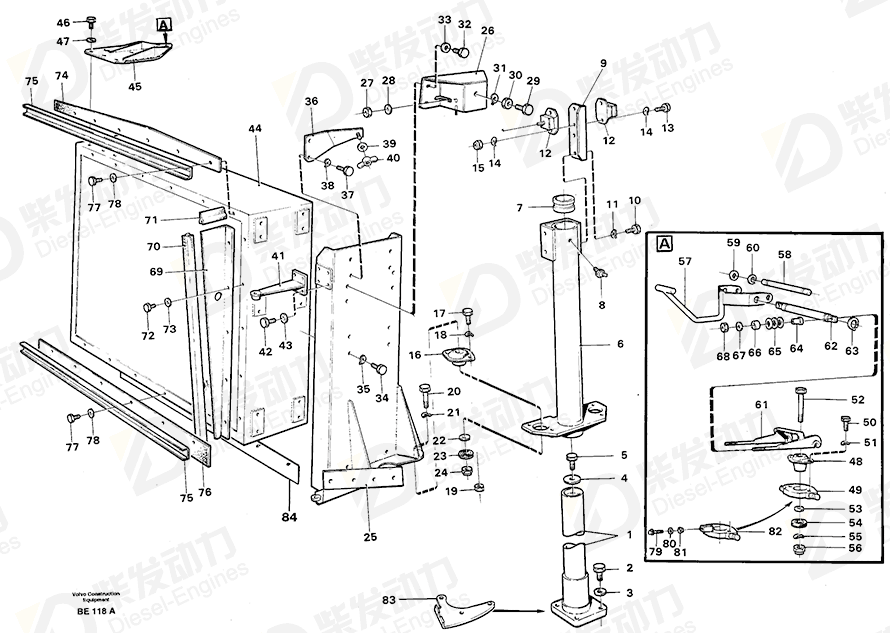 VOLVO Washer 4881194 Drawing