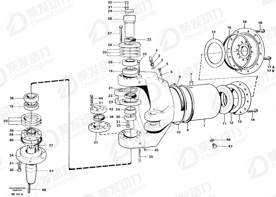 VOLVO Hexagon screw 13970905 Drawing