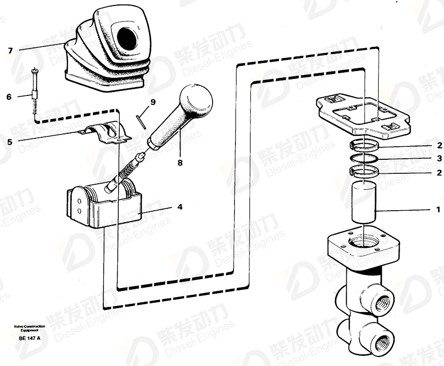 VOLVO Guide ring 11993658 Drawing