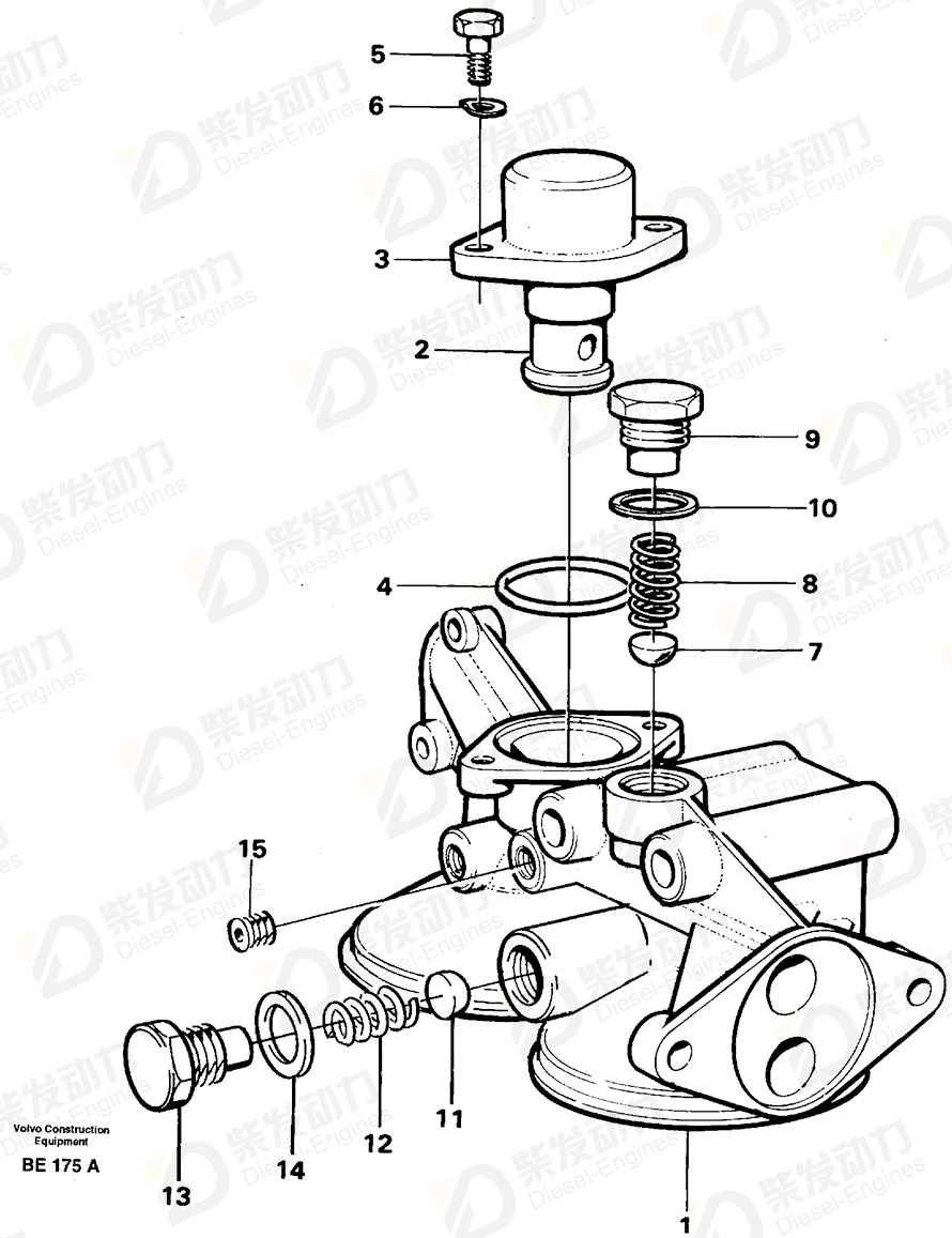 VOLVO Housing 4778464 Drawing