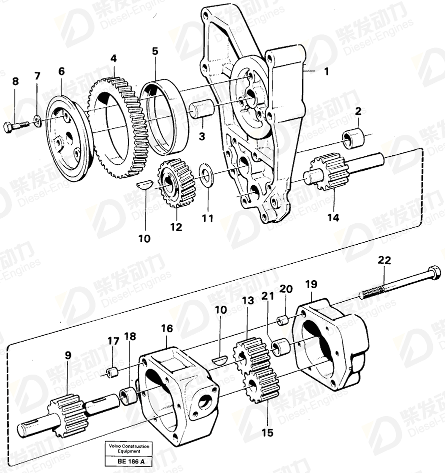 VOLVO Washer 470357 Drawing