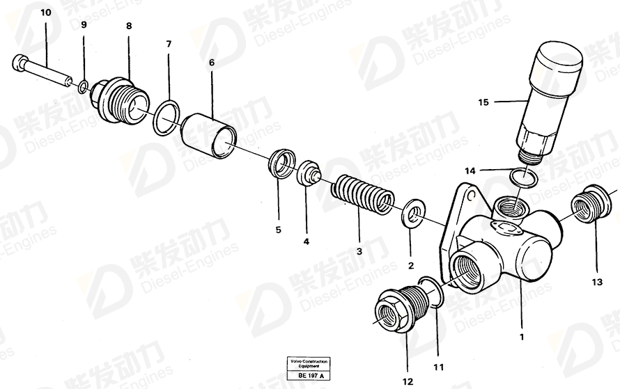 VOLVO Gasket 7241381 Drawing