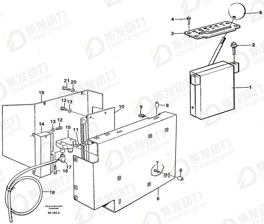 VOLVO Fuse 11991525 Drawing