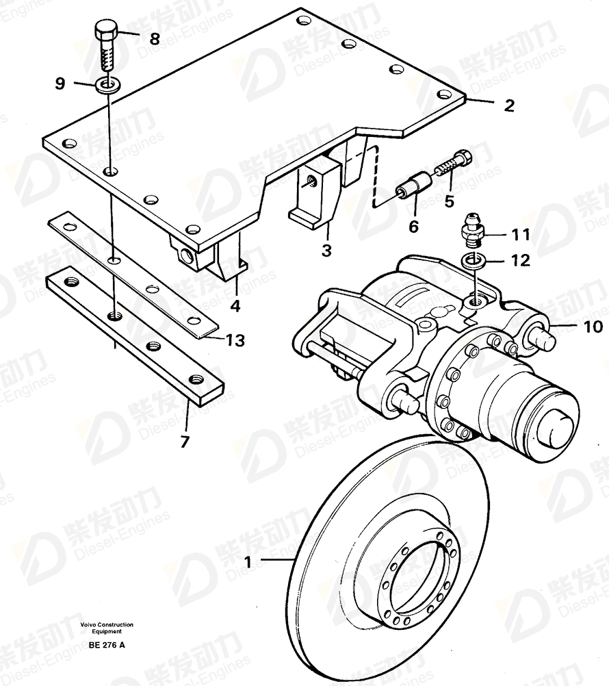 VOLVO Collet 4970033 Drawing