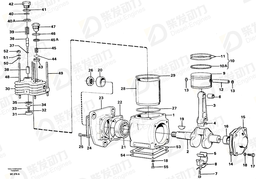 VOLVO Spring 6638031 Drawing