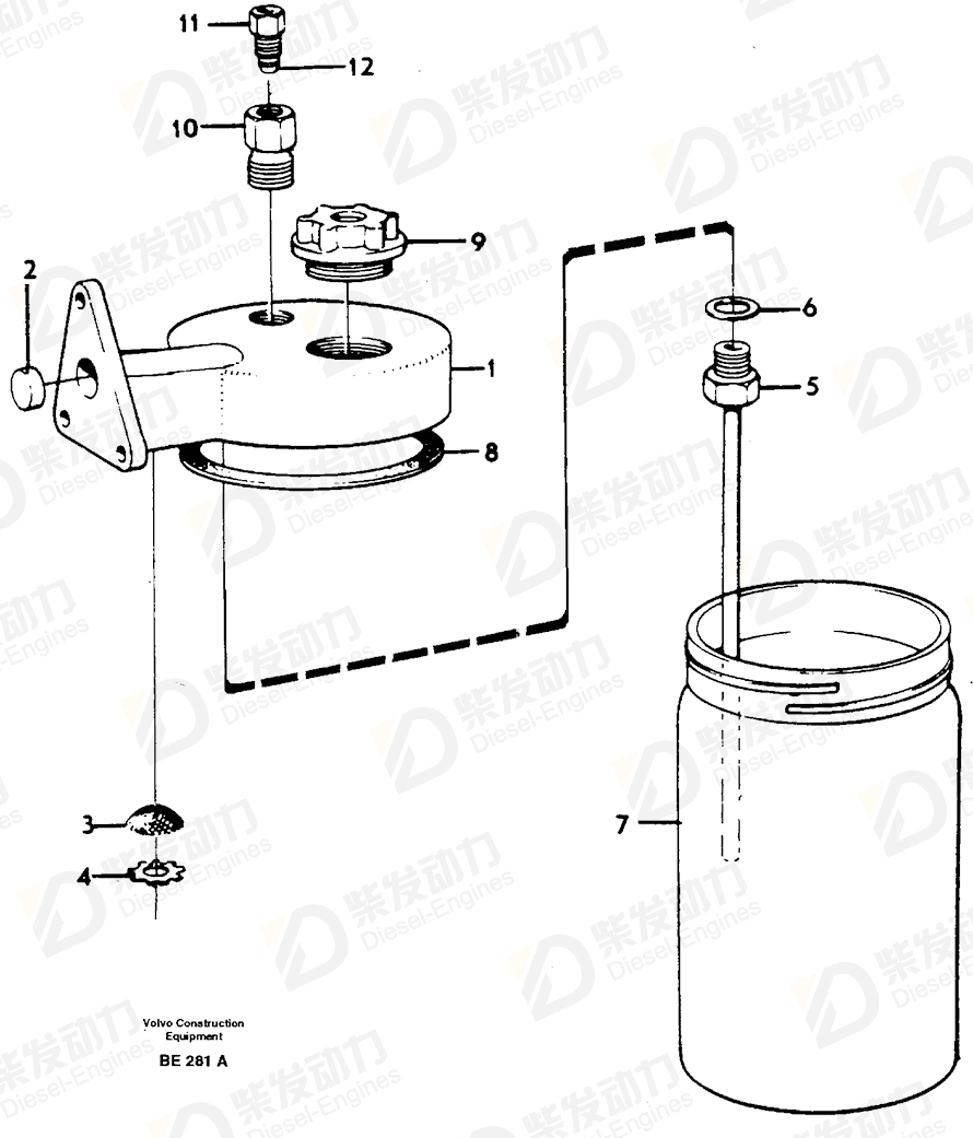 VOLVO Gasket 7326646 Drawing