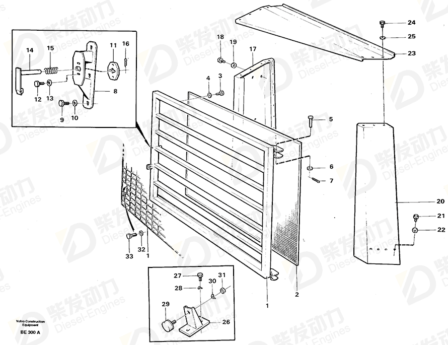 VOLVO Cover plate 11056250 Drawing VOLVO Cover plate 11056250 Drawing