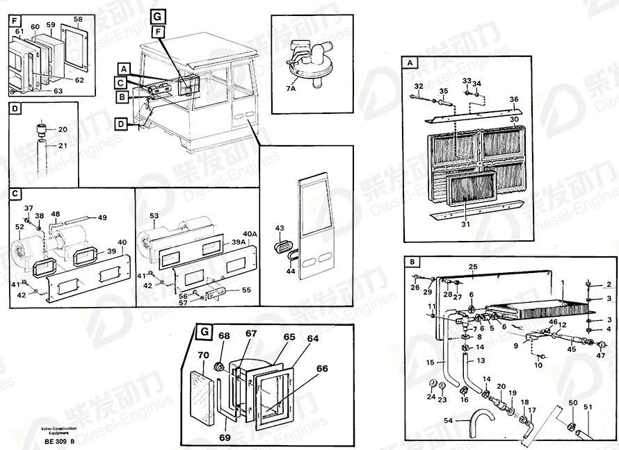 VOLVO Nut 1585465 Drawing