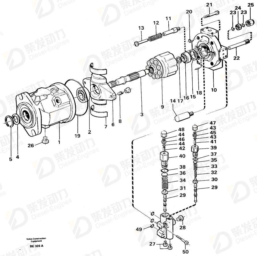 VOLVO Cradle 11992839 Drawing