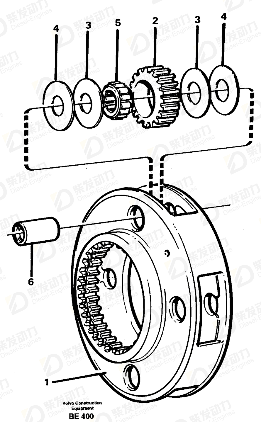 VOLVO Stub 1650969 Drawing