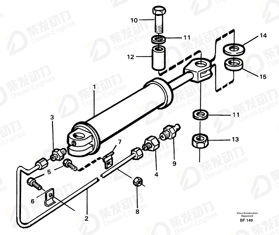 VOLVO Clutch 4823677 Drawing