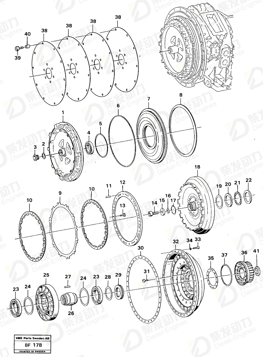 VOLVO Cover 11991277 Drawing