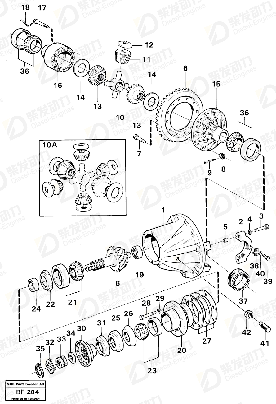 VOLVO Shim 384070 Drawing