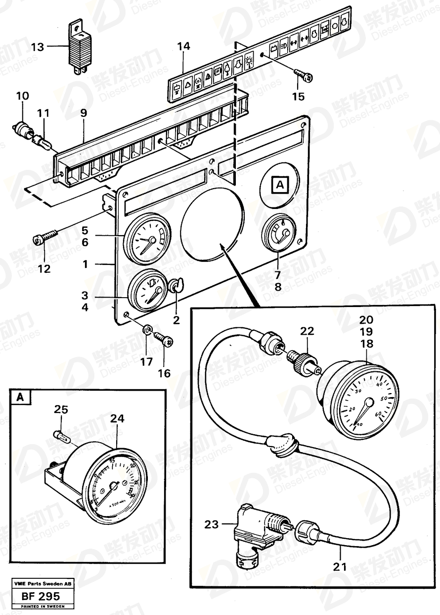 VOLVO Sealing 11000135 Drawing