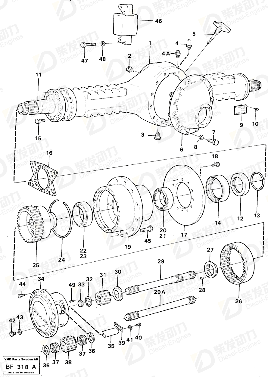 VOLVO Screw 926326 Drawing