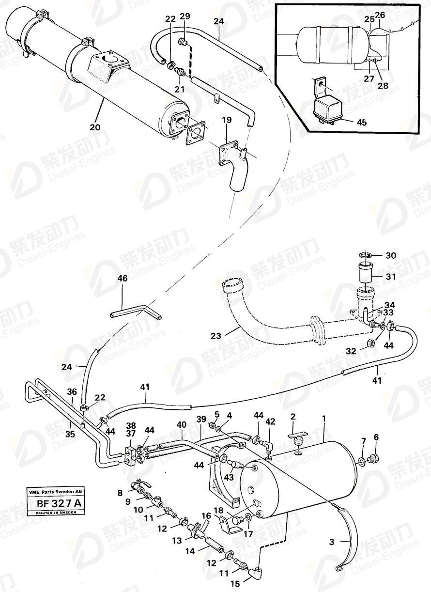 VOLVO Rubber moulding 4781532 Drawing VOLVO Rubber moulding 4781532 Drawing