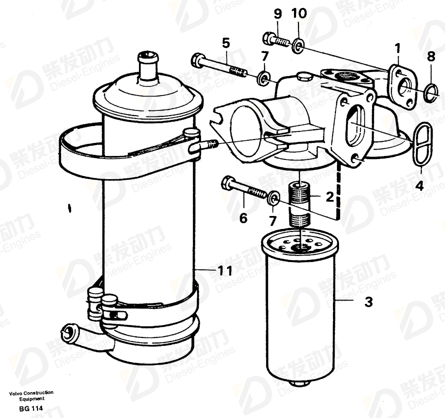 VOLVO Gasket 469486 Drawing