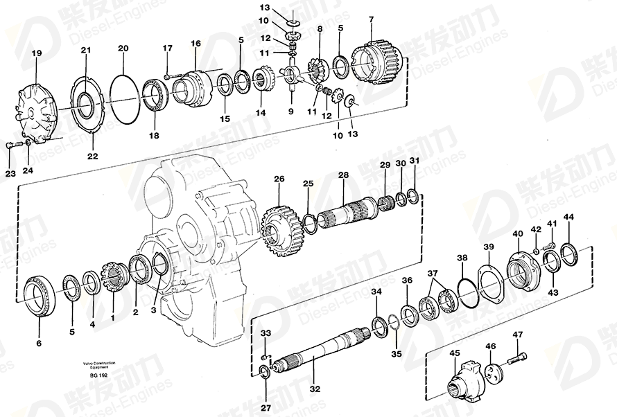 VOLVO Snap ring 914492 Drawing