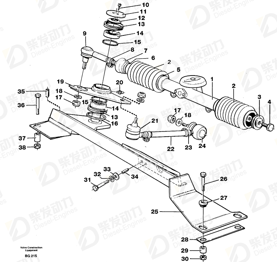 VOLVO Washer 4737654 Drawing