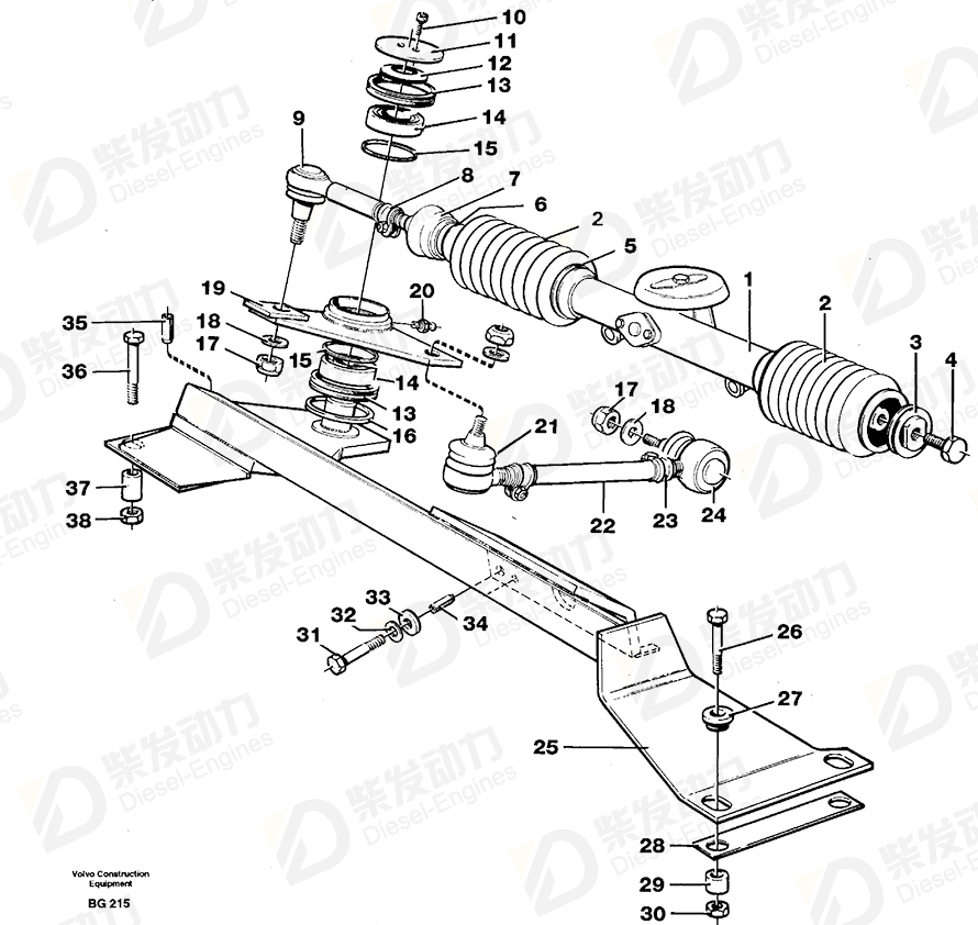 VOLVO Tube 11701522 Drawing